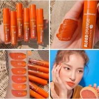 Orange blood lipstick from Kiss Beauty