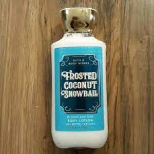 New Frosted Coconut SnowballL Body Lotion