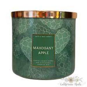 Bath And Body Mahogany Apple 3-Wick Candle