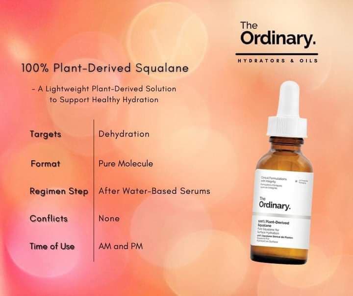 The Ordinary 100%Plant-Derived Squalane