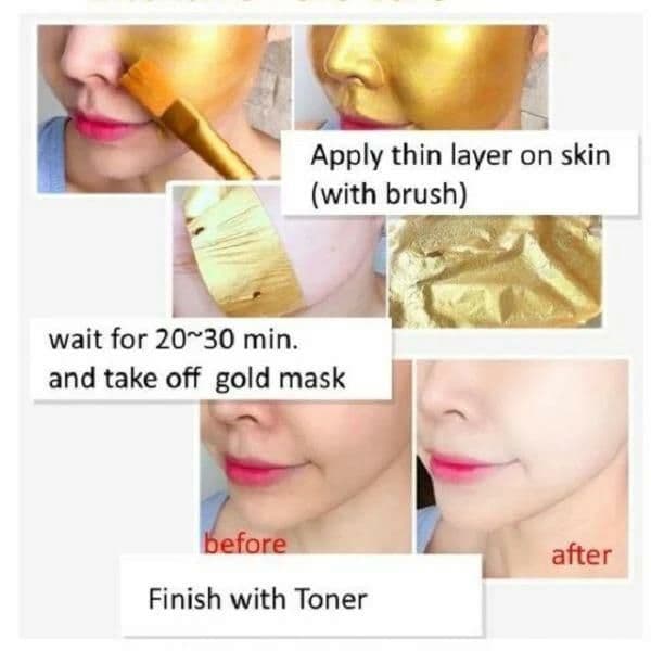 PUREDERM - Luxury Therapy Gold Peel-off Mask