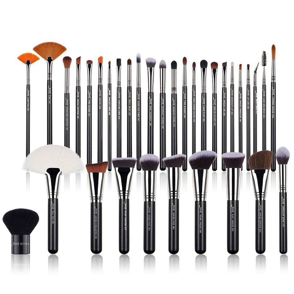 Jessup Complete Professional Makeup Brushes Set 34Pcs T313